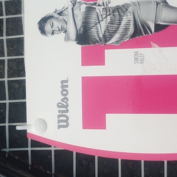 WILSON HOPE Simona Halep SERIES 1 Tennis Racket 4 1/4" Grip NWT - Picture 3 of 10
